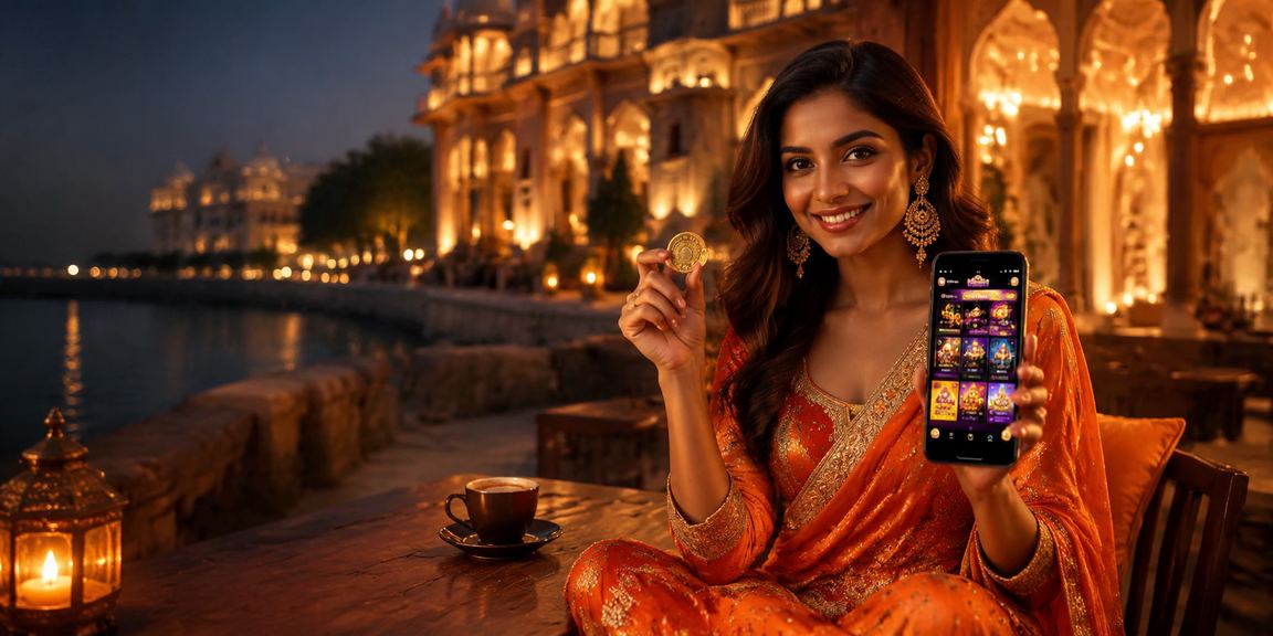 Indian player making a secure deposit on mobile device